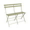 Bistro 2-Seater Bench  option Willow Green (Speckled Textured)