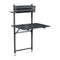 Bistro Balcony Table  option Anthracite (Speckled Textured)