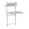 Bistro Balcony Table  option Clay Grey (Textured)