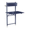 Bistro Balcony Table  option Deep Blue (Textured)