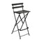 Bistro Bar Stool (Set of 2)  option Liquorice (Textured)