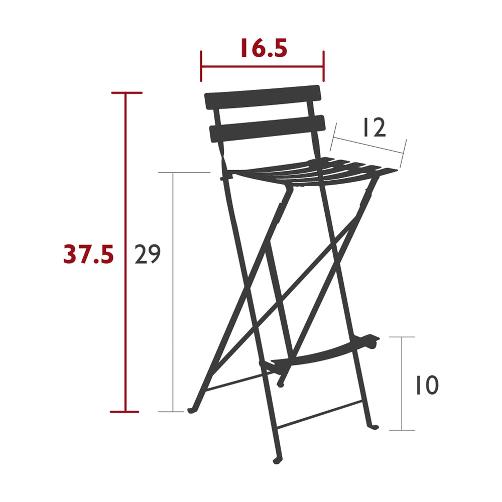 Bistro Outdoor Bar Stool (Set of 2)
