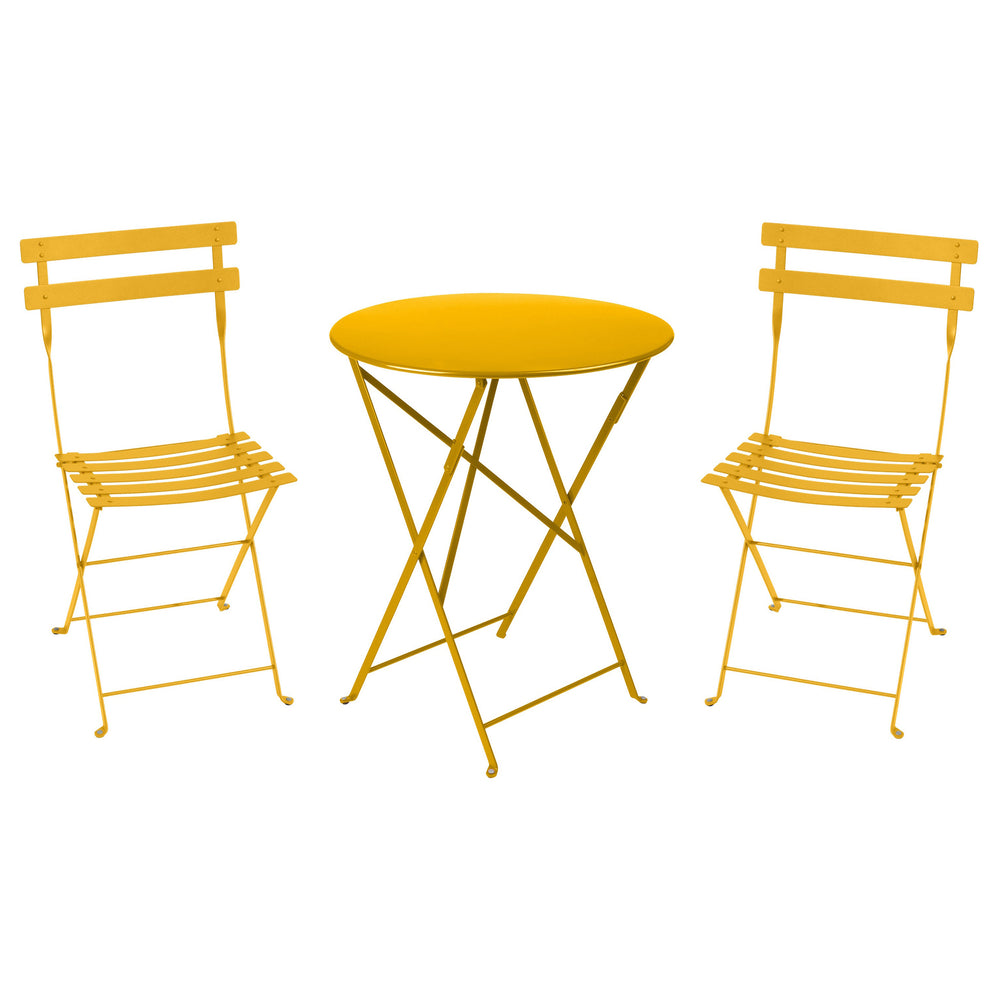 Bistro Chair & Round Folding Table Set