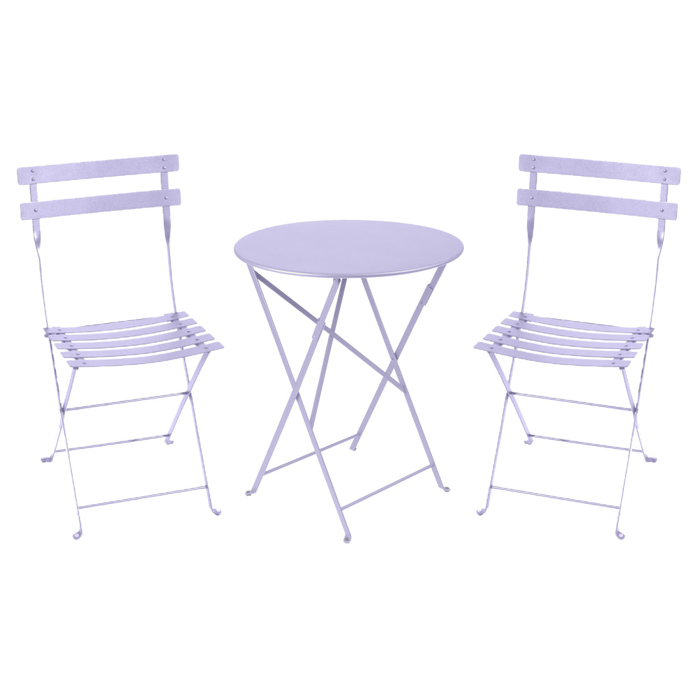 Bistro Chair & Round Folding Table Set
