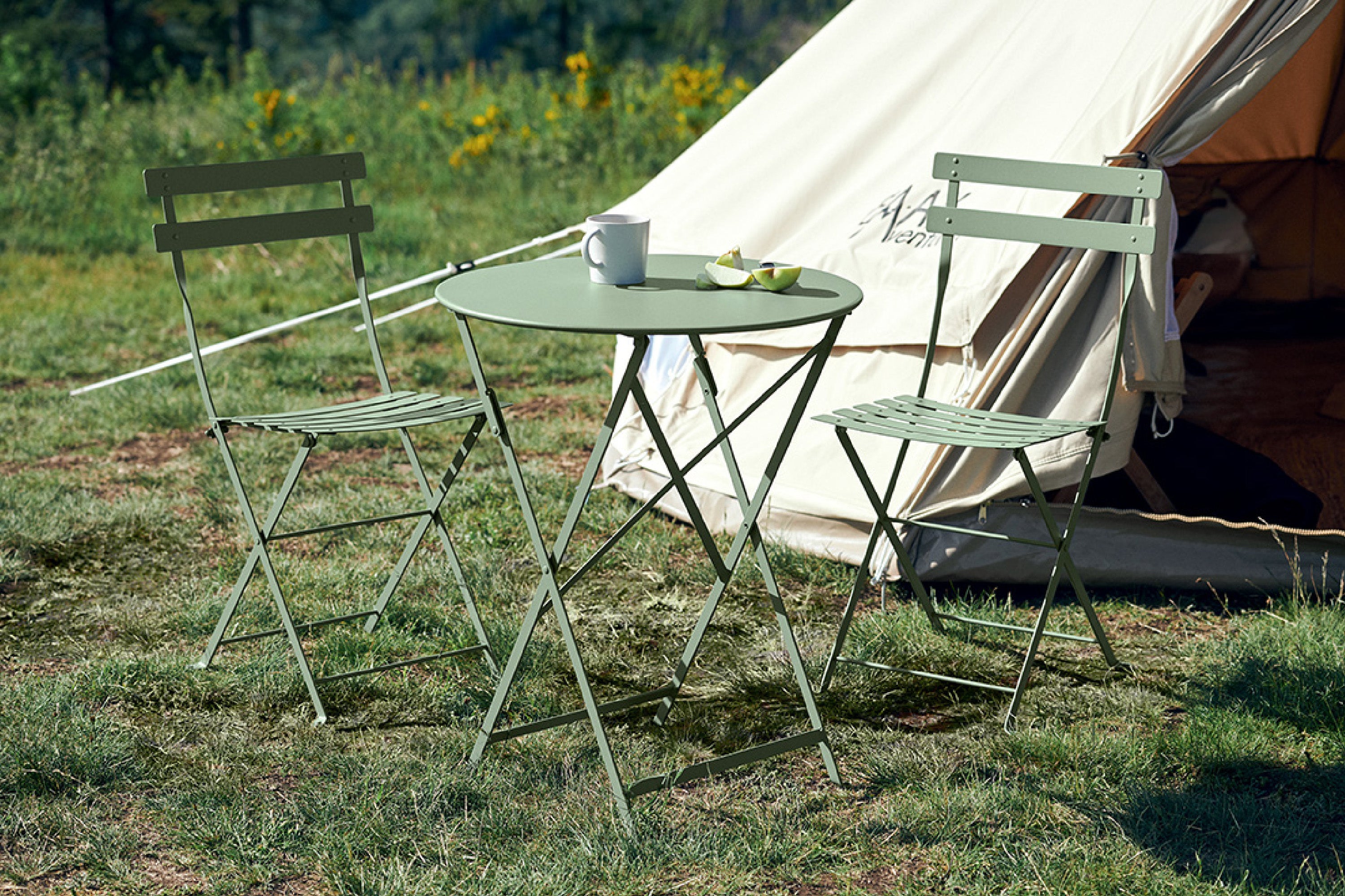 アウトドアチェア FERMOB BIRTRO ビストロ +専用クッション2個付 Fermob Bistro Outdoor Chair (Set of 2) - 2Modern