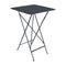 Bistro High Folding Bar Table  option Anthracite (Speckled Textured)