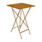 Bistro High Folding Bar Table  option Gingerbread (Textured)