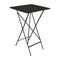 Bistro High Folding Bar Table  option Liquorice (Textured)