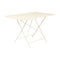 Bistro Rectangle Folding Outdoor Table  option Latte Beige (Textured)