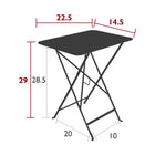 Bistro Rectangle Folding Table