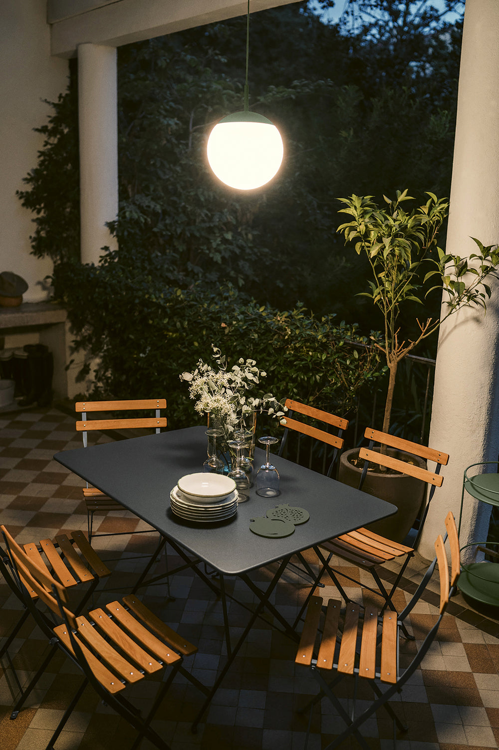 Bistro Rectangle Folding Outdoor Table