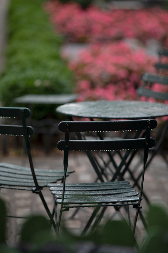 Bistro Round Folding Outdoor Table