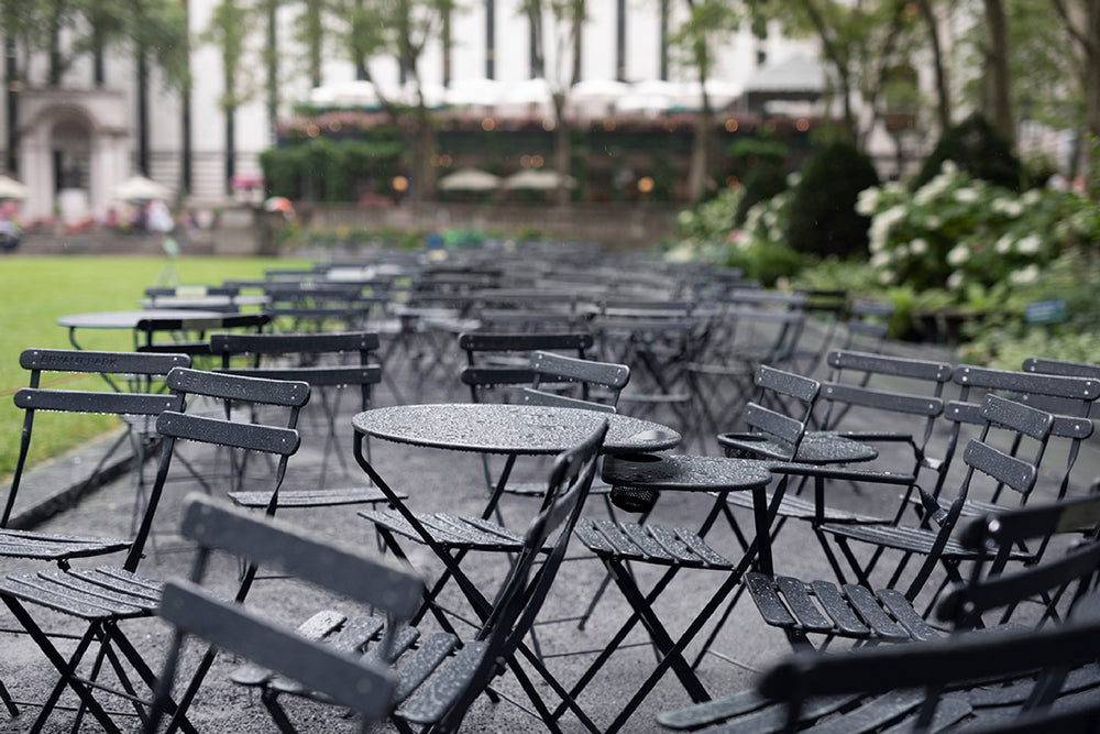 Bistro Round Folding Outdoor Table