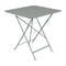 Bistro Square Folding Table  option Lapilli Grey (Textured)