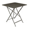 Bistro Square Folding Table  option Tonka