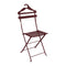 Bistro Valet Chair  option Black Cherry (Textured)