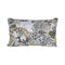 Bouquet Sauvage Champêtre Outdoor Pillow  option Clay Grey
