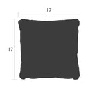 Bouquet Sauvage Pixels Outdoor Pillow