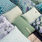 Bouquet Sauvage Pixels Outdoor Pillow
