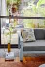 Bouquet Sauvage Pixels Outdoor Pillow