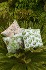 Bouquet Sauvage Pixels Outdoor Pillow