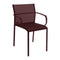 Cadiz Armchair  option Black Cherry (Textured) - Stereo Fabric