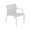 Cadiz Low Armchair  option Clay Grey (Textured) - Stereo Fabric