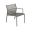 Cadiz Low Armchair  option Rosemary (Textured) - Stereo Fabric