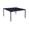 Calvi Square Dining Table  option Deep Blue (Textured)