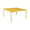 Calvi Square Dining Table  option Honey (Textured)