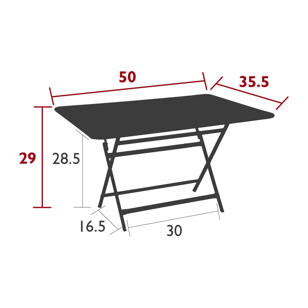 Caractere Rectangle Outdoor Dining Table