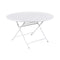 Caractere Round Dining Table  option Cotton (Textured)