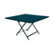 Caractere Square Dining Table  option Acapulco Blue (Textured)