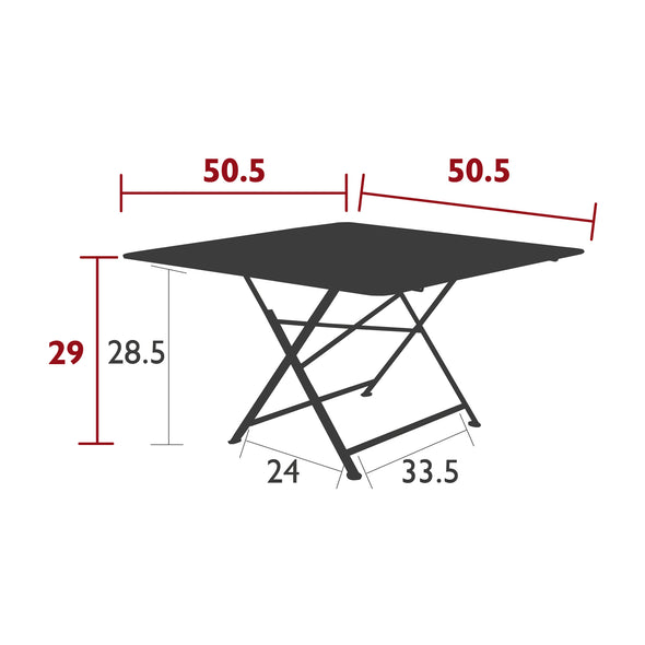 Cargo Square Folding Table