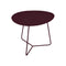 Cocotte Low Table with Removable Tray  option Black Cherry (Textured)