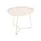 Cocotte Low Outdoor Table with Removable Tray  option Latte Beige (Textured)