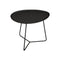 Cocotte Low Table with Removable Tray  option Liquorice (Textured)