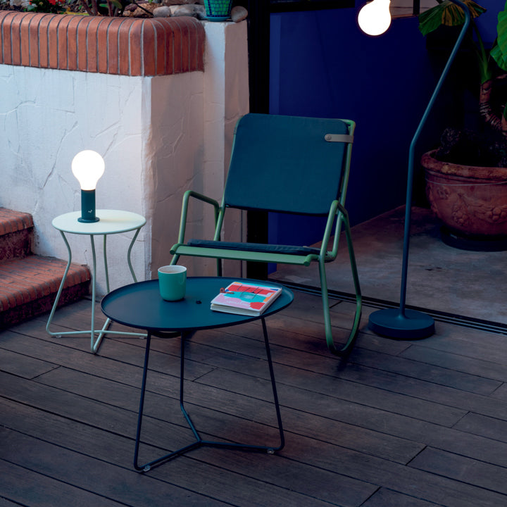 Cocotte Low Outdoor Table with Removable Tray