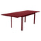 Costa Extendable Dining Table  option Chili Red (Textured)