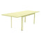 Costa Extendable Dining Table  option Frosted Lemon (Textured)