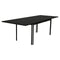 Costa Extendable Dining Table  option Liquorice (Textured)