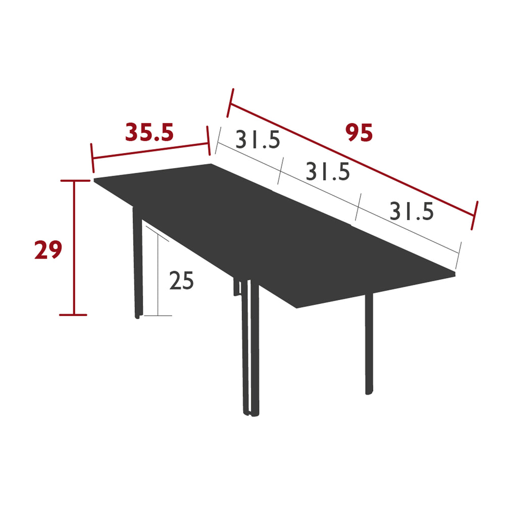 Costa Extendable Outdoor Dining Table