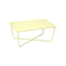 Croisette Low Table  option Frosted Lemon (Textured)
