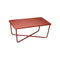 Croisette Low Table  option Red Ochre (Textured)