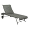 Dune Sunlounger  option Rosemary (Textured) - Stereo Fabric