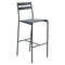 Facto Bar Stool  option Anthracite (Speckled Textured)