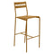 Facto Bar Stool  option Gingerbread (Textured)