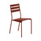 Facto Side Chair (Set of 2)  option Red Ochre (Textured)