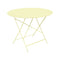 Floreal Perforated Table  option Frosted Lemon (Textured)