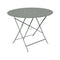 Floreal Perforated Table  option Lapilli Grey (Textured)